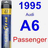 Passenger Wiper Blade for 1995 Audi A6 - Assurance