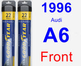 Front Wiper Blade Pack for 1996 Audi A6 - Assurance
