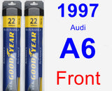 Front Wiper Blade Pack for 1997 Audi A6 - Assurance