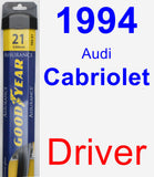 Driver Wiper Blade for 1994 Audi Cabriolet - Assurance
