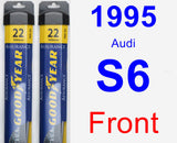Front Wiper Blade Pack for 1995 Audi S6 - Assurance