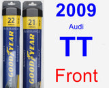 Front Wiper Blade Pack for 2009 Audi TT - Assurance