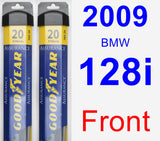 Front Wiper Blade Pack for 2009 BMW 128i - Assurance