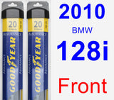 Front Wiper Blade Pack for 2010 BMW 128i - Assurance