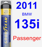 Passenger Wiper Blade for 2011 BMW 135i - Assurance
