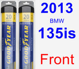 Front Wiper Blade Pack for 2013 BMW 135is - Assurance
