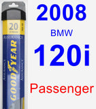 Passenger Wiper Blade for 2008 BMW 120i - Assurance