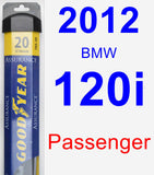 Passenger Wiper Blade for 2012 BMW 120i - Assurance