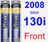 Front Wiper Blade Pack for 2008 BMW 130i - Assurance