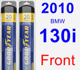 Front Wiper Blade Pack for 2010 BMW 130i - Assurance