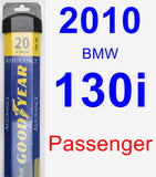 Passenger Wiper Blade for 2010 BMW 130i - Assurance