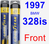 Front Wiper Blade Pack for 1997 BMW 328is - Assurance