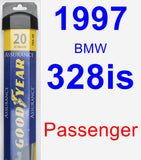 Passenger Wiper Blade for 1997 BMW 328is - Assurance