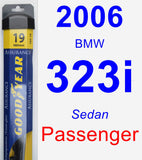 Passenger Wiper Blade for 2006 BMW 323i - Assurance