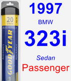 Passenger Wiper Blade for 1997 BMW 323i - Assurance