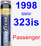 Passenger Wiper Blade for 1998 BMW 323is - Assurance