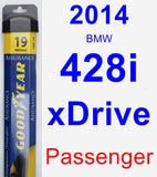 Passenger Wiper Blade for 2014 BMW 428i xDrive - Assurance