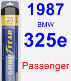 Passenger Wiper Blade for 1987 BMW 325e - Assurance