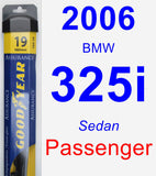 Passenger Wiper Blade for 2006 BMW 325i - Assurance