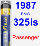 Passenger Wiper Blade for 1987 BMW 325is - Assurance