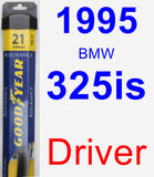 Driver Wiper Blade for 1995 BMW 325is - Assurance