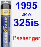 Passenger Wiper Blade for 1995 BMW 325is - Assurance
