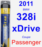 Passenger Wiper Blade for 2011 BMW 328i xDrive - Assurance