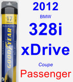 Passenger Wiper Blade for 2012 BMW 328i xDrive - Assurance