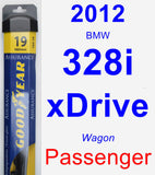 Passenger Wiper Blade for 2012 BMW 328i xDrive - Assurance