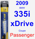 Passenger Wiper Blade for 2009 BMW 335i xDrive - Assurance