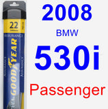 Passenger Wiper Blade for 2008 BMW 530i - Assurance