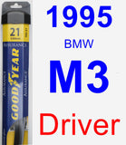 Driver Wiper Blade for 1995 BMW M3 - Assurance