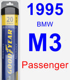 Passenger Wiper Blade for 1995 BMW M3 - Assurance