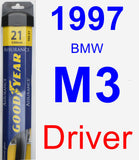 Driver Wiper Blade for 1997 BMW M3 - Assurance
