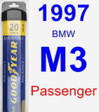 Passenger Wiper Blade for 1997 BMW M3 - Assurance