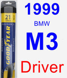Driver Wiper Blade for 1999 BMW M3 - Assurance