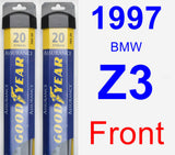 Front Wiper Blade Pack for 1997 BMW Z3 - Assurance
