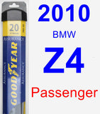 Passenger Wiper Blade for 2010 BMW Z4 - Assurance