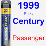 Passenger Wiper Blade for 1999 Buick Century - Assurance