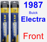 Front Wiper Blade Pack for 1987 Buick Electra - Assurance