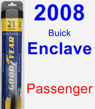 Passenger Wiper Blade for 2008 Buick Enclave - Assurance
