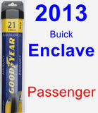 Passenger Wiper Blade for 2013 Buick Enclave - Assurance