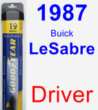 Driver Wiper Blade for 1987 Buick LeSabre - Assurance