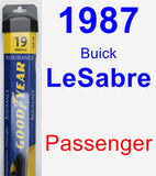 Passenger Wiper Blade for 1987 Buick LeSabre - Assurance