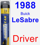 Driver Wiper Blade for 1988 Buick LeSabre - Assurance