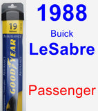 Passenger Wiper Blade for 1988 Buick LeSabre - Assurance