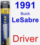 Driver Wiper Blade for 1991 Buick LeSabre - Assurance