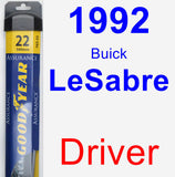 Driver Wiper Blade for 1992 Buick LeSabre - Assurance