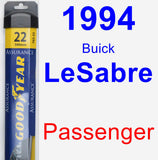 Passenger Wiper Blade for 1994 Buick LeSabre - Assurance