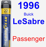 Passenger Wiper Blade for 1996 Buick LeSabre - Assurance